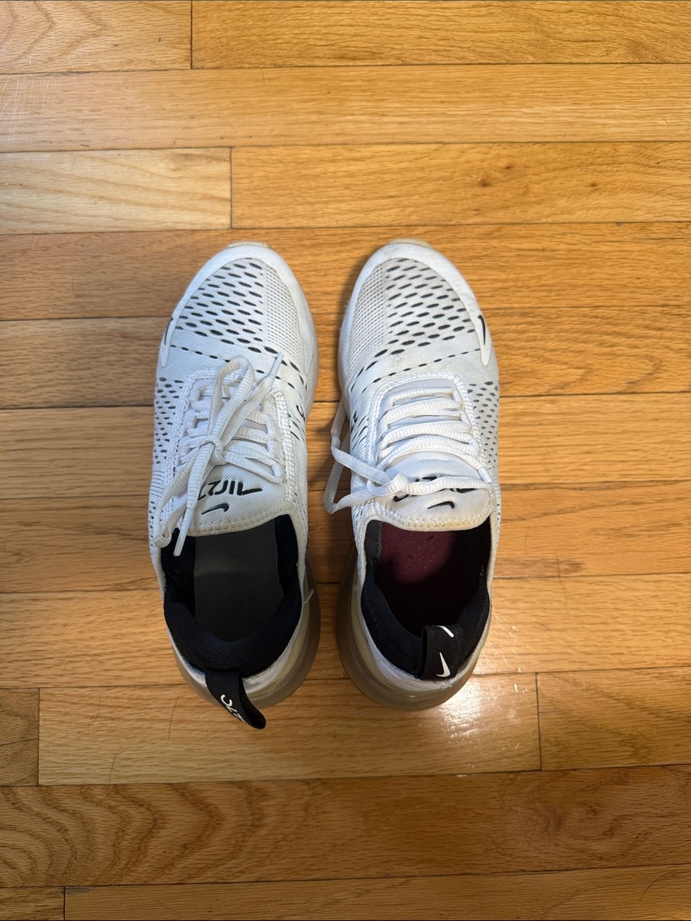 Nike Air 270 White Women’s Running Sneakers